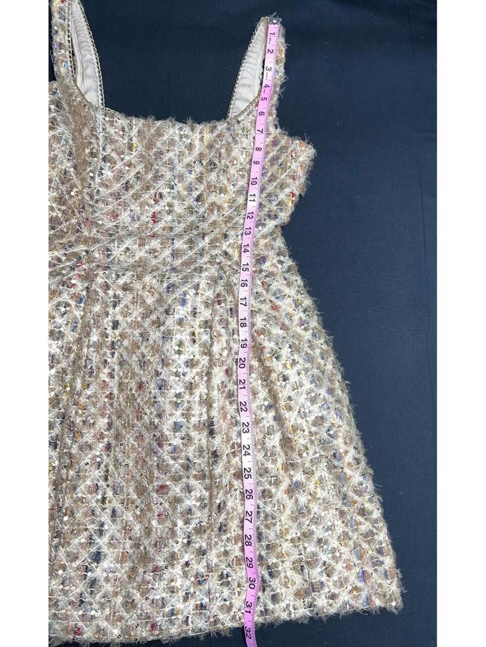 Anthropologie - Maeve Tweed Fit & Flare Mini dress - Picture 7 of 9